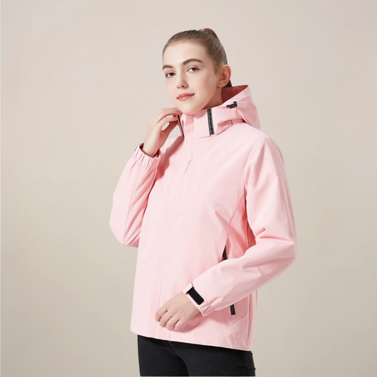 Unisex Stand Collar Windbreaker Jacket – Stylish Outdoor Layer
