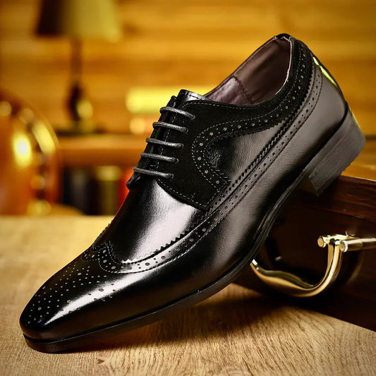 Men's Classic Dress Shoes – Stylish Formal Footwear for Any Occasion