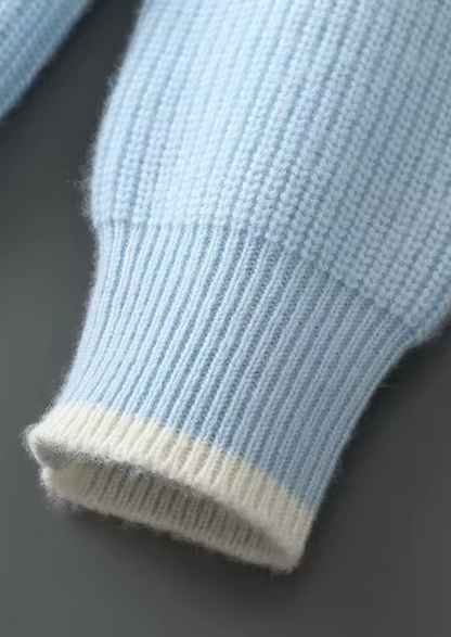 Men's Knitted Crew Neck Sweater for Year-Round Style