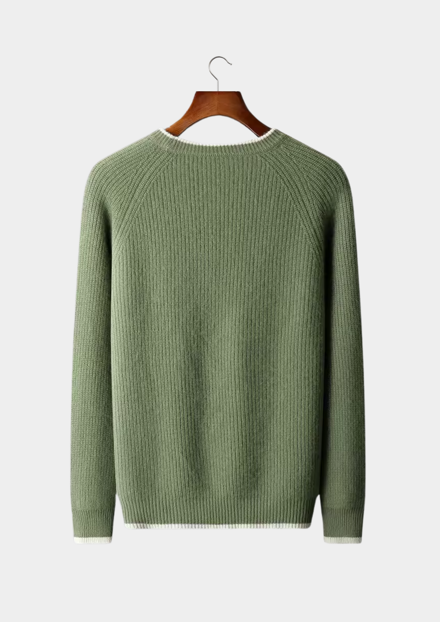 Men's Knitted Crew Neck Sweater for Year-Round Style