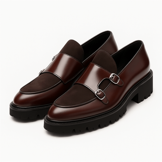 Men’s Monk Strap Loafers – Stylish Dress Shoes for Any Occasion