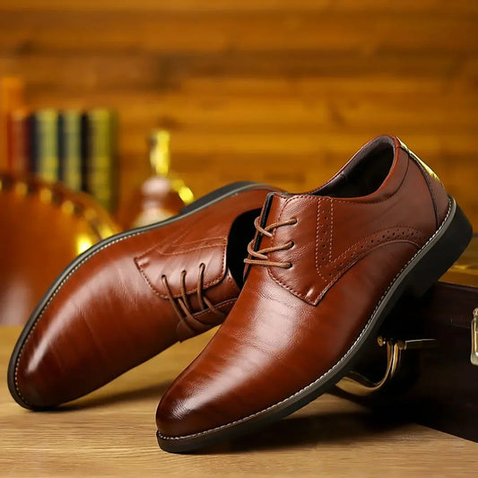 Men’s Brogue Oxford Dress Shoes for Formal Events