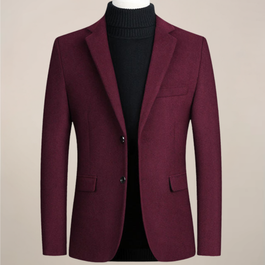 Men’s Smart Casual Blazer – Stylish Two-Button Jacket for Any Occasion