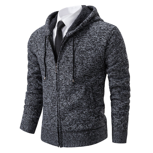 Men’s Knit Zip-Up Hoodie for All Occasions