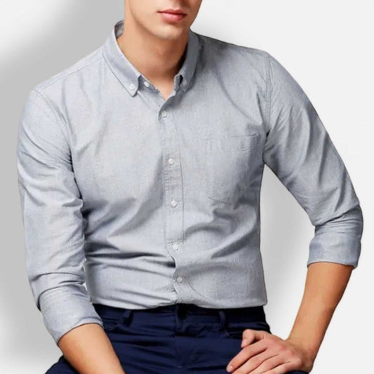 Chic Slim Fit Long Sleeve Shirt for Stylish Events