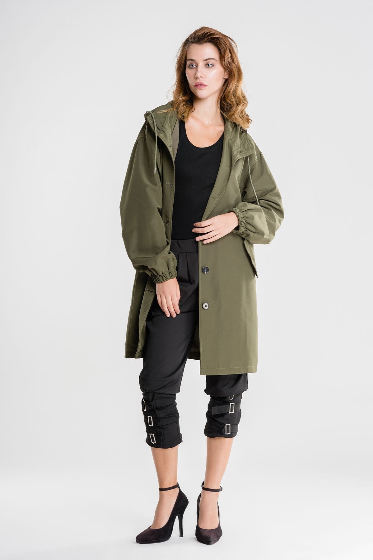 Women’s Hooded Longline Jacket for All Occasions