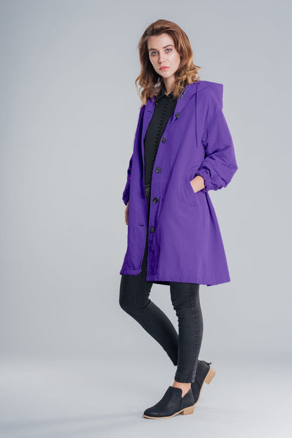 Women’s Hooded Longline Jacket for All Occasions